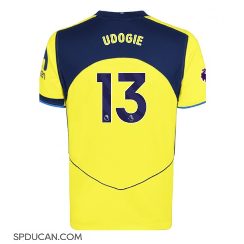 Muški Nogometni Dres Tottenham Hotspur Destiny Udogie #13 Rezervni 2025-26 Kratak Rukav